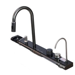 سینک 7 کلید پیانویی آبشاری دیجیتال SATIN