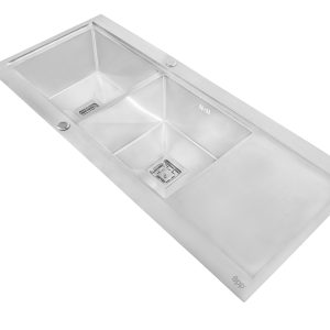 سینک باکسی دو لگن Luxury کد 4017